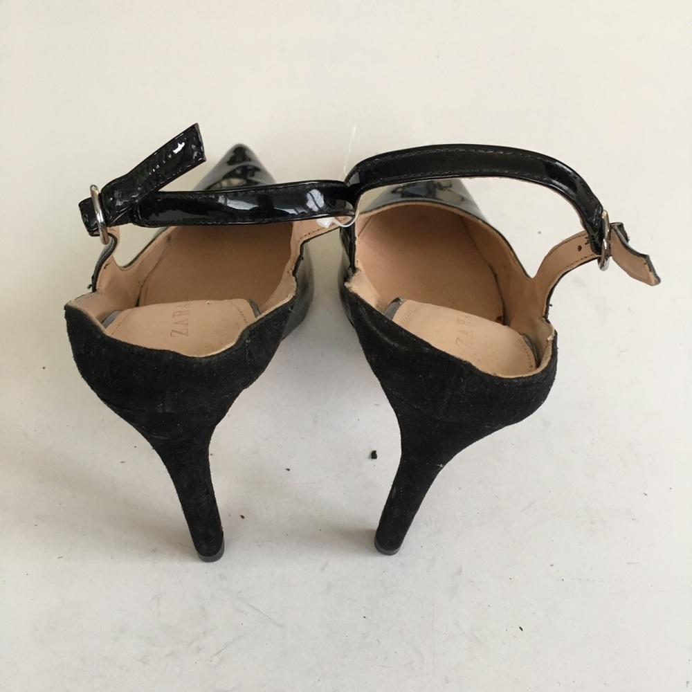 Zara pointy toe singleback Heel size 37 - Picture 4 of 6